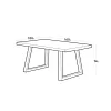 Mesa Esteña 160 en Madera natural - Mesas de comedor, Uruguay | Wave Home, vista 8 de 8