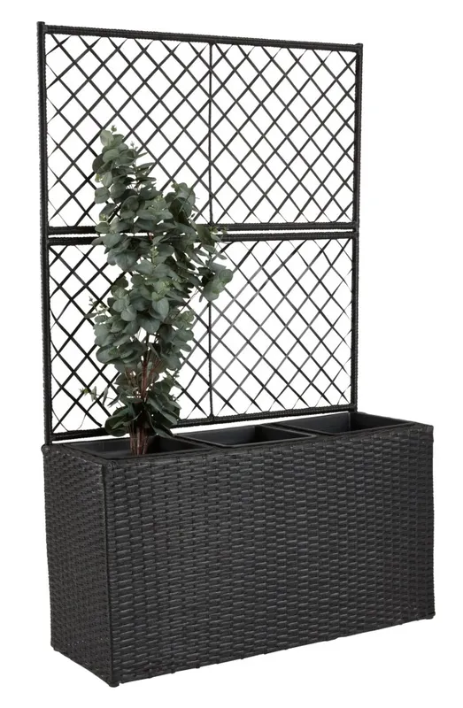 Jardinera TRANA A30xL83xA130 negro en Negro - Muebles para el exterior, Uruguay | JYSK