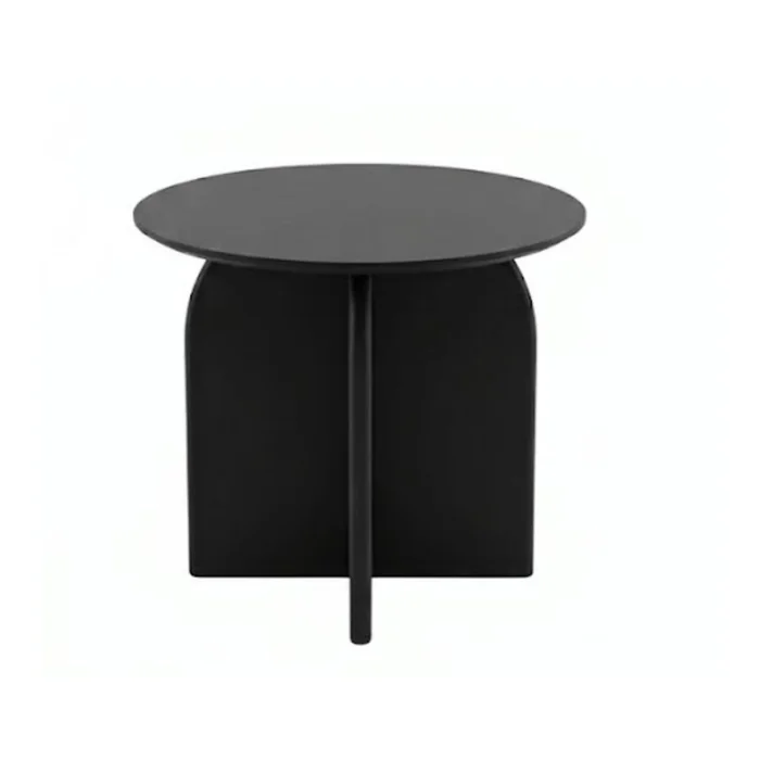 Mesa de Comedor Arco Ovalada 90x100cm – Negro en Negro - Mesas de comedor, Uruguay | Berna home