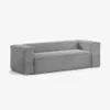 Sofá Blok 3 plazas pana - gris 240 cm en Gris - Sillones y sofás, Uruguay | Kavehome, vista 1 de 10