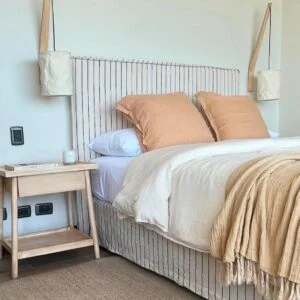 Respaldo con funda diseño fuelle en Beige - Dormitorio, Uruguay | Pieza Clave, vista 21