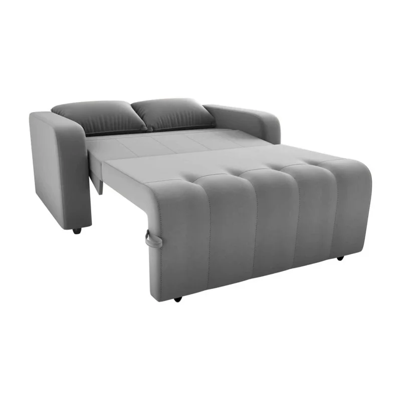 Sillón Cama Atis New con Baúl - Gris en Gris - Sillones y sofás, Uruguay | Ecowood, vista 4