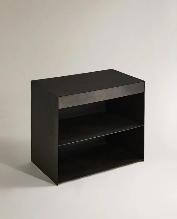 MESITA NOCHE METAL CAJÓN en Negro - Mesas de luz, Uruguay | Zara Home, vista 4