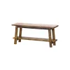 S-33 Banco 100x32x46 en Madera natural - Butacas, banquetas y puffs, Uruguay | Victoriana, vista 4 de 5
