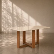 Combo de comedor Noma + 4 Sillas Kora en Beige - Mesas de comedor, Uruguay | Casa Brava, vista 6