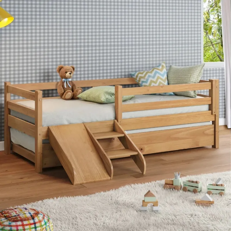 Cama marinera 1 Plaza Infantil - Marrón - Dormitorio, Uruguay | Ecowood