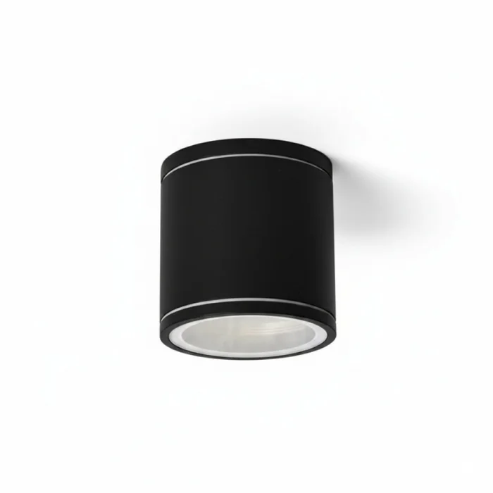 Luminaria Downlight Exterior Sardegna IP65 Negro E27 en Negro - Lámparas colgantes, Uruguay | Serlux