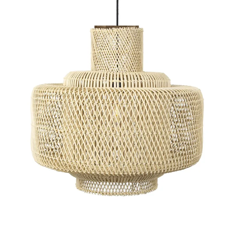 L. COLGAR SUDÁFRICA 60XH56 RATTAN NATURAL - Lámparas colgantes, Uruguay | Masinfinito Casa