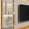 Modular para Tv San Paulo Rack + Panel 2 Laterales - Línea Haus - Muebles para TV, Uruguay | Ecowood, vista 3 de 5