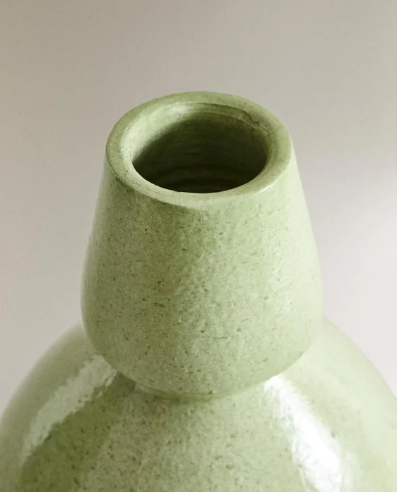 JARRÓN TERRACOTA ESMALTADO en Terracota - Jarrones, Uruguay | Zara Home, vista 4