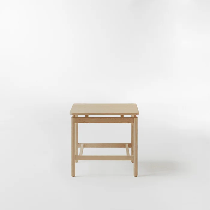 MESA DE CENTRO TRILOGIA MARRÓN CUADRADO/A en Madera natural - Mesas de comedor, Uruguay | Viasono, vista 2
