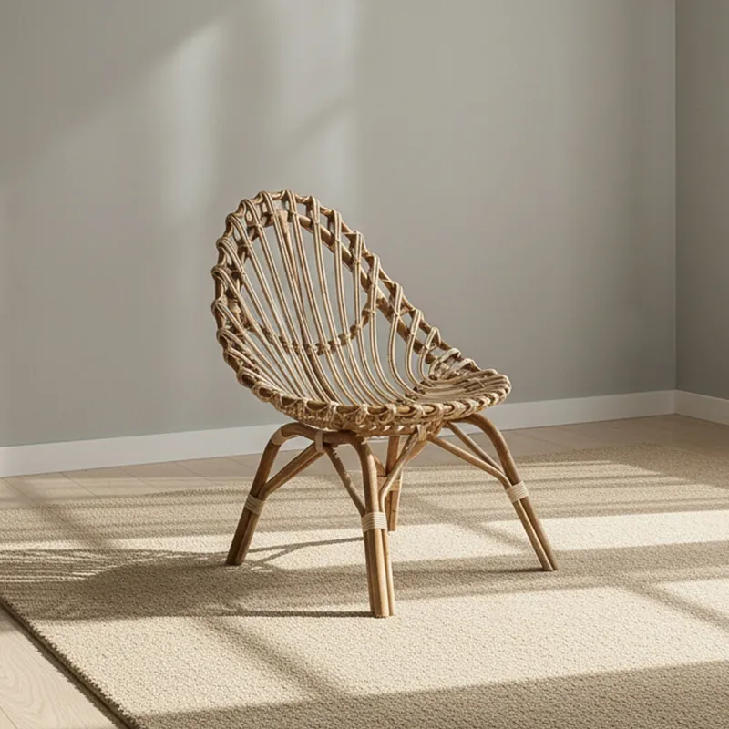 Butaca Rattan Marron Mojave Marron Claro en Marrón - Sillones y sofás, Uruguay | Divino