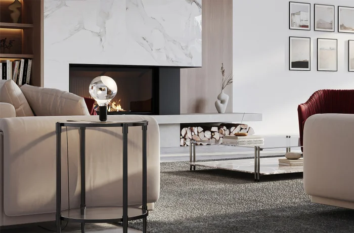 Lampadina base en negro en Negro - Lámparas de mesa, Uruguay | Darko Lighting, vista 3