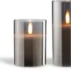 Vela pilar LED KLAUS Ø8xA10cm gris en Gris - Velas y Portavelas, Uruguay | JYSK, vista 2 de 2