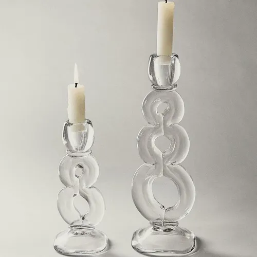 CANDELABRO VIDRIO ESFERAS - Velas y Portavelas, Uruguay | Zara Home