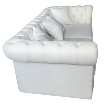 Sillon 3 cuerpos Chester en Blanco - Sillones y sofás, Uruguay | La Cueva Muebles, vista 19
