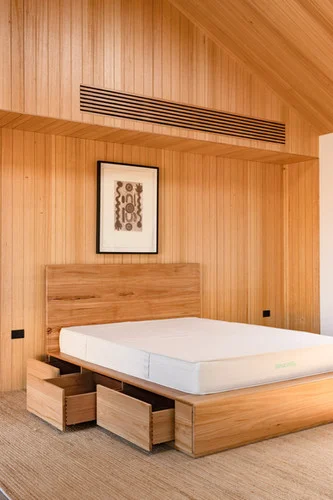 Cama Criso Con Cajones en Madera natural - Mesas de luz, Uruguay | Decoquadra, vista 5