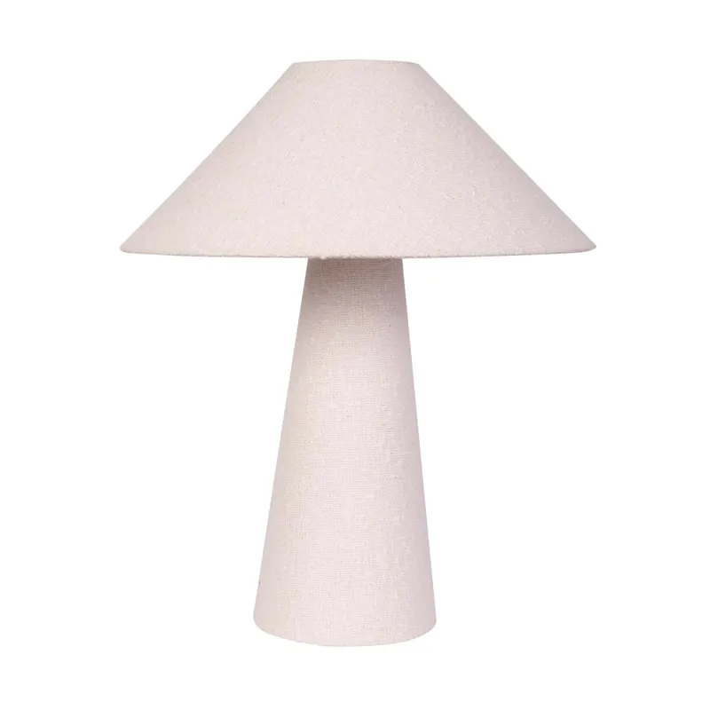 Lampara Tela Gris Mushroom Fcp38 en Gris - Lámparas de mesa, Uruguay | Divino