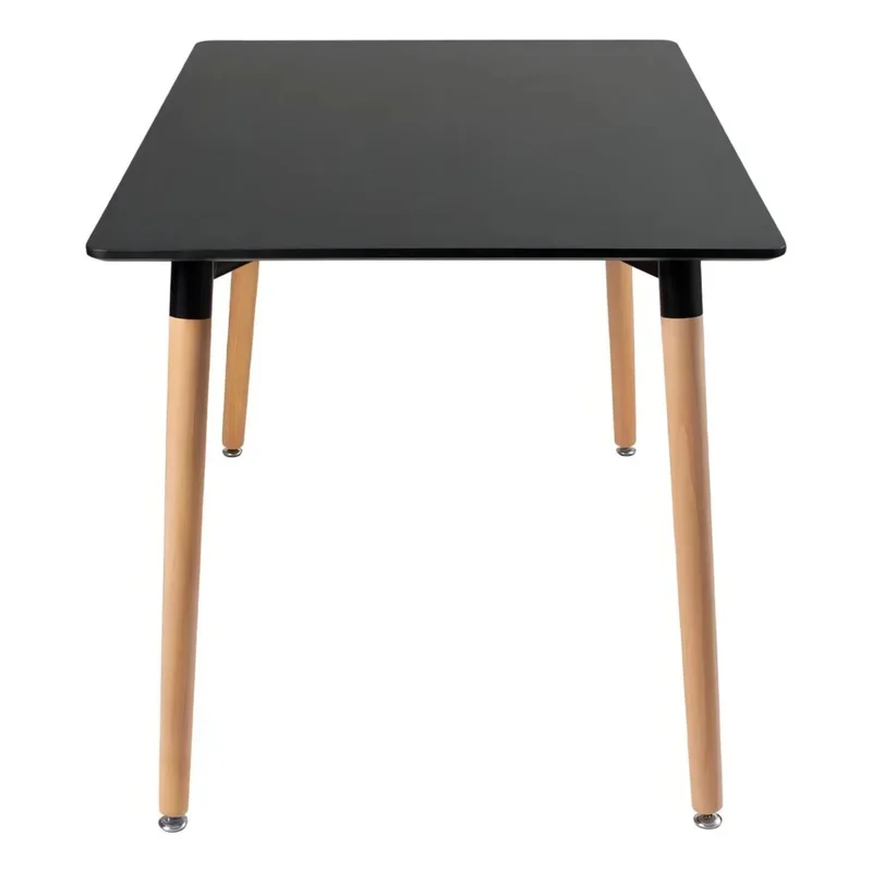 Mesa Eames Rectangular - Negro en Negro - Mesas de comedor, Uruguay | La Cueva Muebles, vista 5