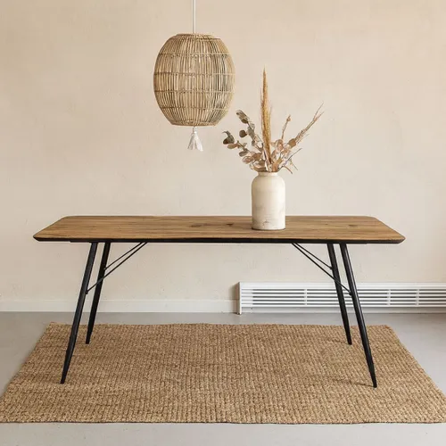 MESA DE COMEDOR ROGER NATURAL  - Mesas de comedor, Uruguay | Viasono