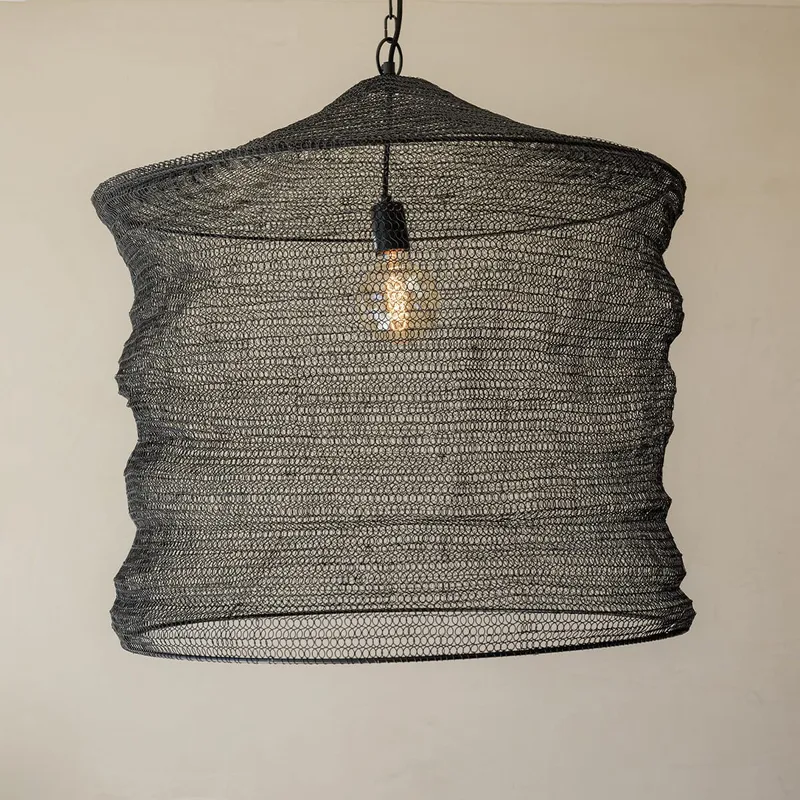 Lámpara de techo Leti black 65cm en Negro - Lámparas colgantes, Uruguay | De Arcos