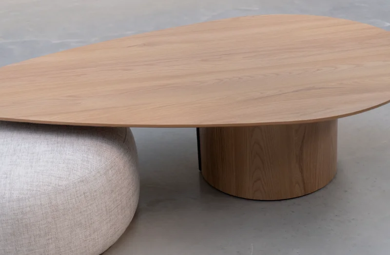Mesa de Centro Terra Grande – Olmo en Madera natural - Mesas de living, Uruguay | Berna home, vista 3