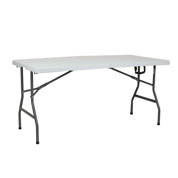 Mesa Plegable Polietileno Blanco Bagan Ii en Blanco - Muebles para el exterior, Uruguay | Divino, vista 2