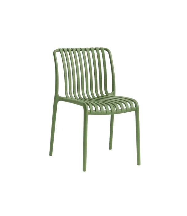 SILLA LÍNEAS PP en Verde oliva - Muebles para el exterior, Uruguay | Más Infinito Casa