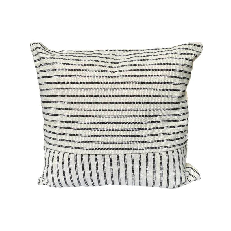 Almohadón Rayas en Blanco - Textiles, Uruguay | Tutto Deco