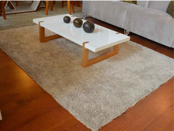 Alfombra Shaggy Soft en Beige - Alfombras, Uruguay | Arquetipo