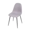 SILLA CHARLA LINO/METAL GRIS/NEGRO - Sillas, Uruguay | Decohogar, vista 1 de 3