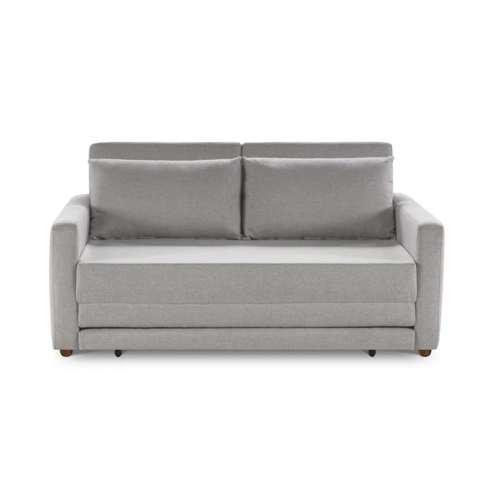 Sofa Tela-y-madera Gris London en Gris - Sillones y sofás, Uruguay | Divino, vista 2