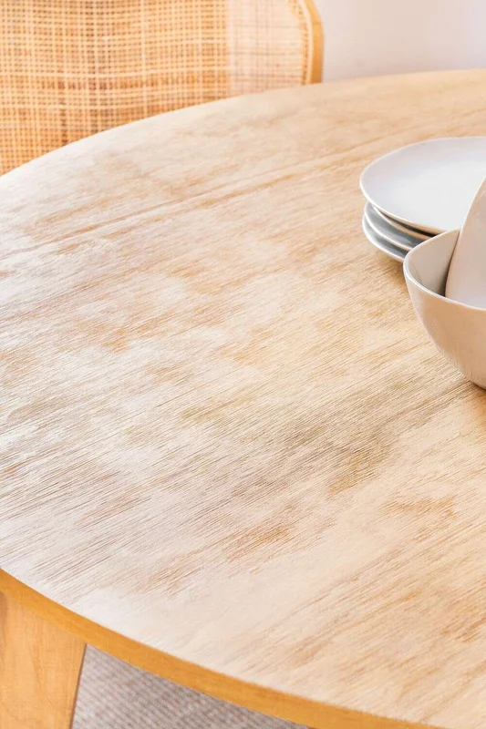MESA COMEDOR DINAMARCA - 1.10 MTS - ALAMO NATURAL en Madera natural - Mesas de comedor, Uruguay | La Iberica, vista 3