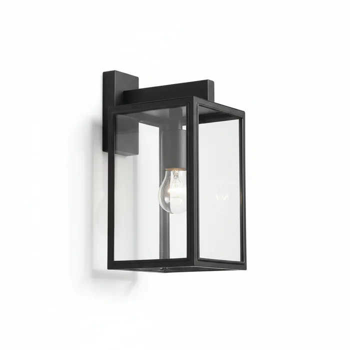 Aplique de Pared Urban Box en Negro - Iluminación, Uruguay | La Perla