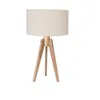 Lámpara de Mesa Tripode Cilíndrico en Off-white - Lámparas de mesa, Uruguay | Finkel, vista 2 de 2