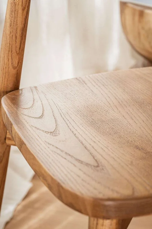 SILLA MICK - OLMO MIEL en Madera natural - Sillas, Uruguay | La Iberica, vista 12