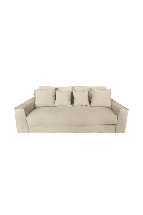 Sofá Sand, 3 Cuerpos - Beige en Beige - Sillones y sofás, Uruguay | Indian