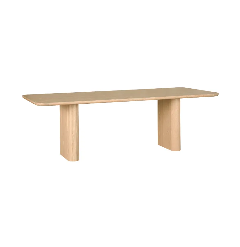 MESA COMEDOR BAKERS NEW LAURA en Madera natural - Mesas de comedor, Uruguay | Masinfinito Casa