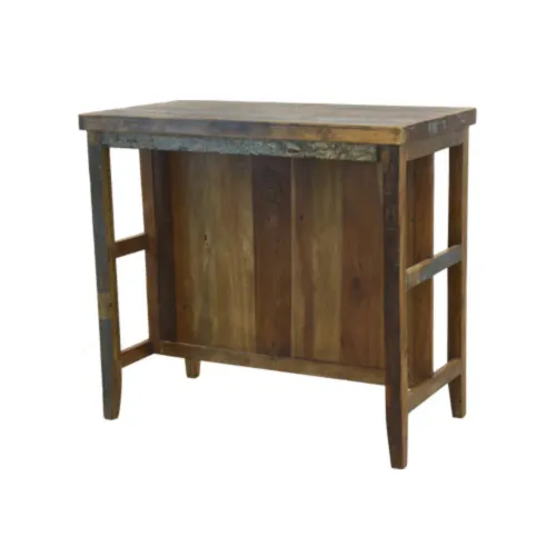 E-24R Barra 130x58x100 en Marrón - Mesas de comedor, Uruguay | Victoriana