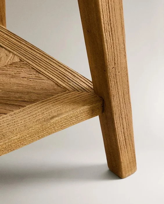 MESITA NOCHE MADERA en Madera natural - Mesas de luz, Uruguay | Zara Home, vista 5