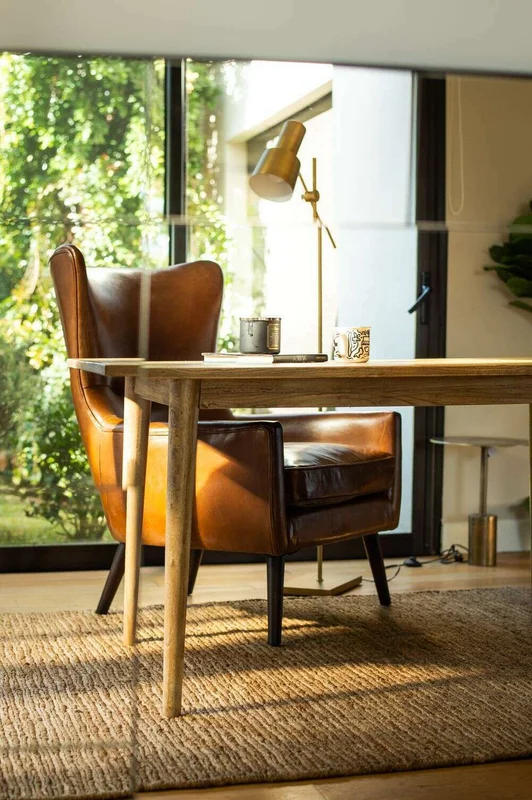 MESA COMEDOR NORDICA - OLMO NATURAL - 1.50 X 0.90 MTS en Madera natural - Mesas de comedor, Uruguay | La Iberica, vista 13