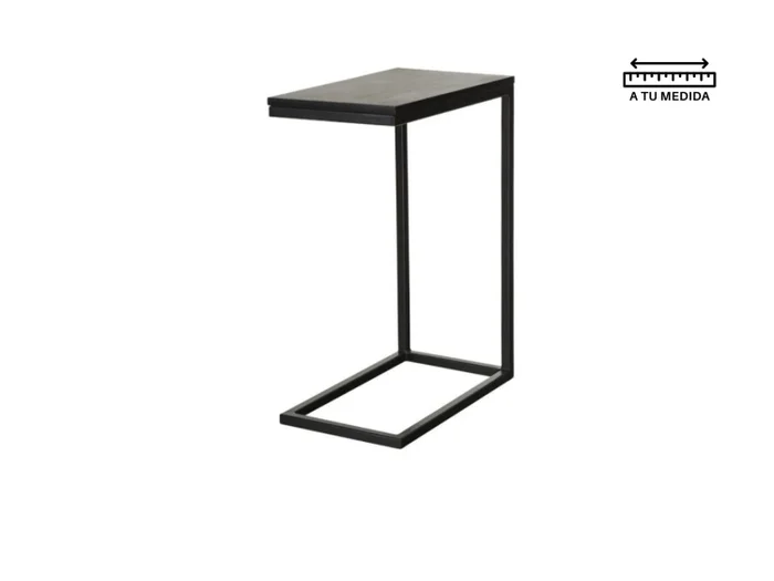 Mesa Auxiliar BLACK en Negro - Mesas de living, Uruguay | Finkel, vista 2