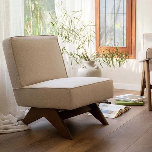 Butaca Pierre beige - Sillones y sofás, Uruguay | De Arcos