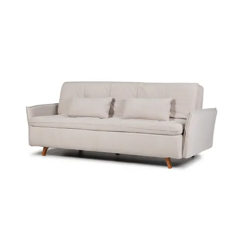 Sofá Cama Maira - C/Brazos - Tela Microfibra - 10285 (Beige) en Beige - Sillones y sofás, Uruguay | NYR