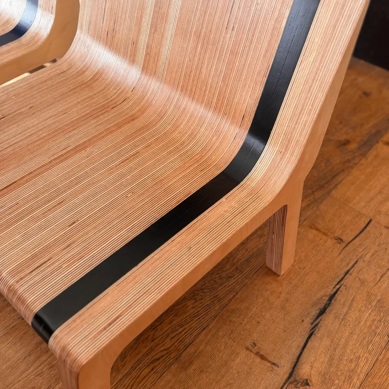 Butaca Simone en Madera natural - Butacas, banquetas y puffs, Uruguay | La Pieza