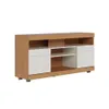 Rack Tv Living 2 Puertas Estantes Ruedas Hasta 55 Pulgadas - Muebles para TV, Uruguay | Muebles Express, vista 1 de 3