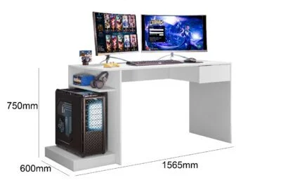 Escritorio Gamer en Blanco - Escritorios, Uruguay | Casa Brava, vista 10