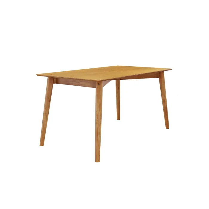 Mesa de comedor Livie 160 cm - Línea Serena - Natural en Madera natural - Mesas de comedor, Uruguay | Ecowood, vista 3