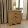 Cómoda Topázio 4 Cajones Freijo - Mesas de luz, Uruguay | Aihaus, vista 1 de 2