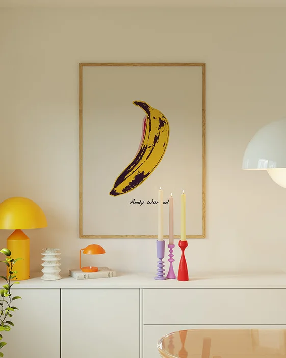 Andy Warhol - Banana en Multicolor - Láminas, Uruguay | La Cuadrería, vista 2